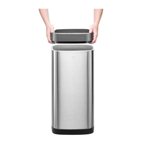 Šiukšliadėžė SMART SENSOR 50 L, nerūdijantis plienas, su jutikliu