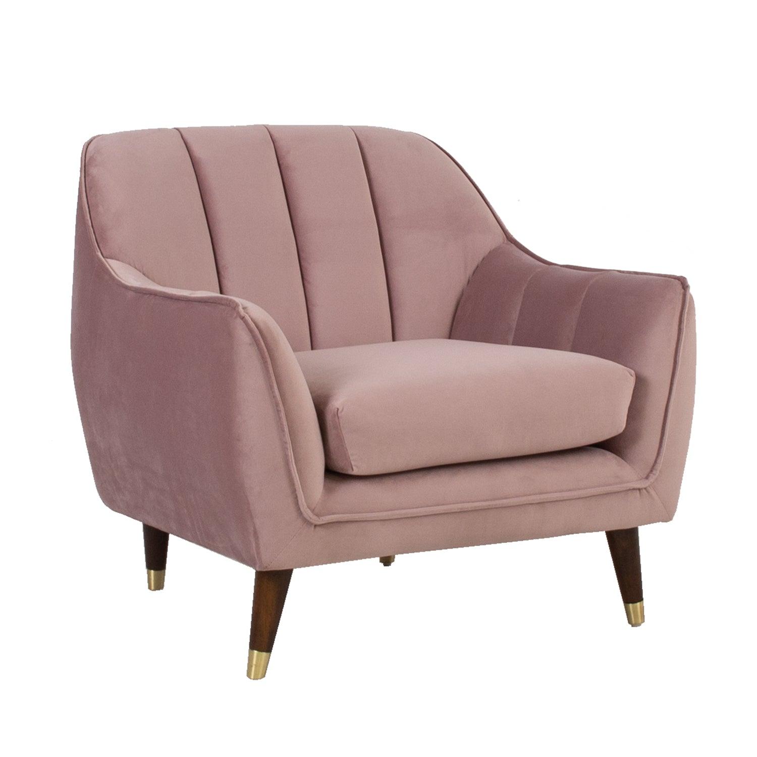 Poilsio krėslas JOANNA 84x83xH805cm, violetinės rožinės spalvos aksomas