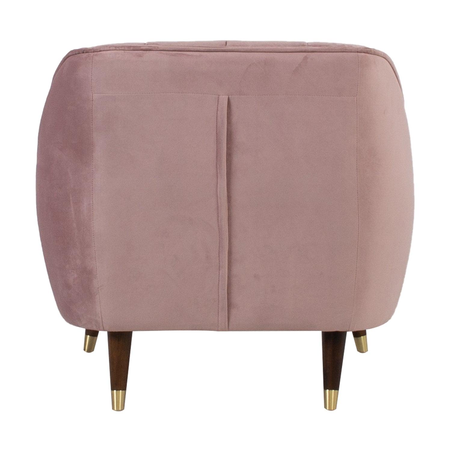 Poilsio krėslas JOANNA 84x83xH805cm, violetinės rožinės spalvos aksomas
