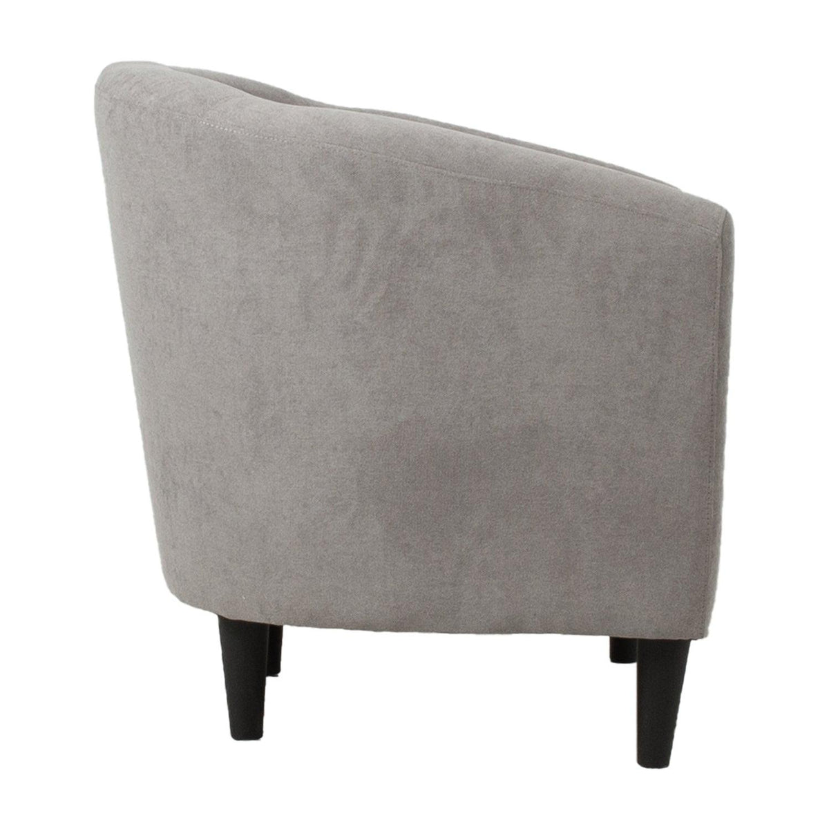 Poilsio krėslas WESTER 76x685xH74cm, pilkas audinys