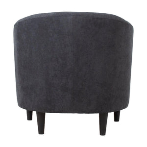 Poilsio fotelis WESTER 76x685xH74cm, tamsiai pilkas audinys
