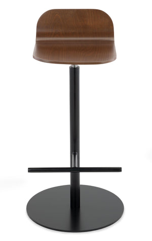 Aukšta kėdė Malmo Wood PB Black