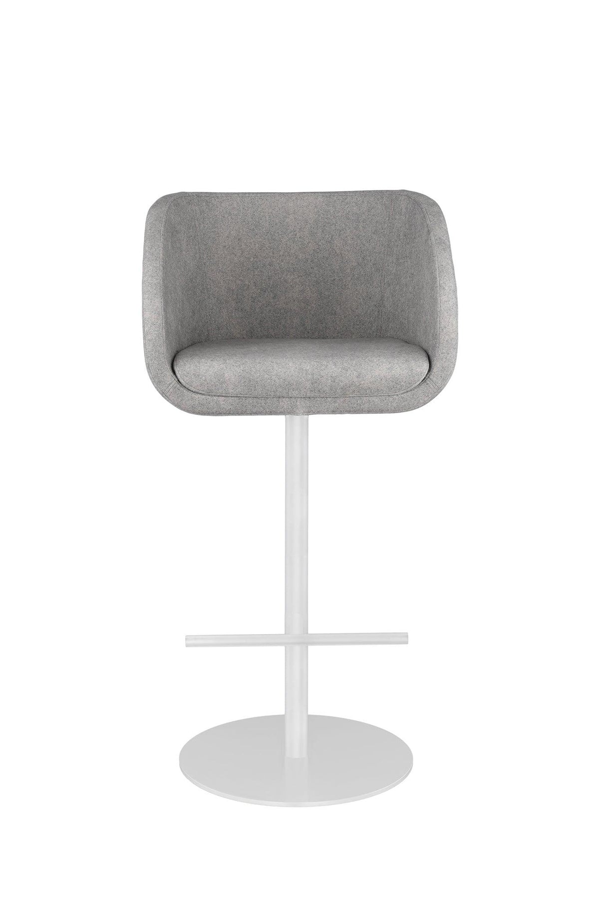 Baro kėdė Jula PB Barstool White Strong – pilka