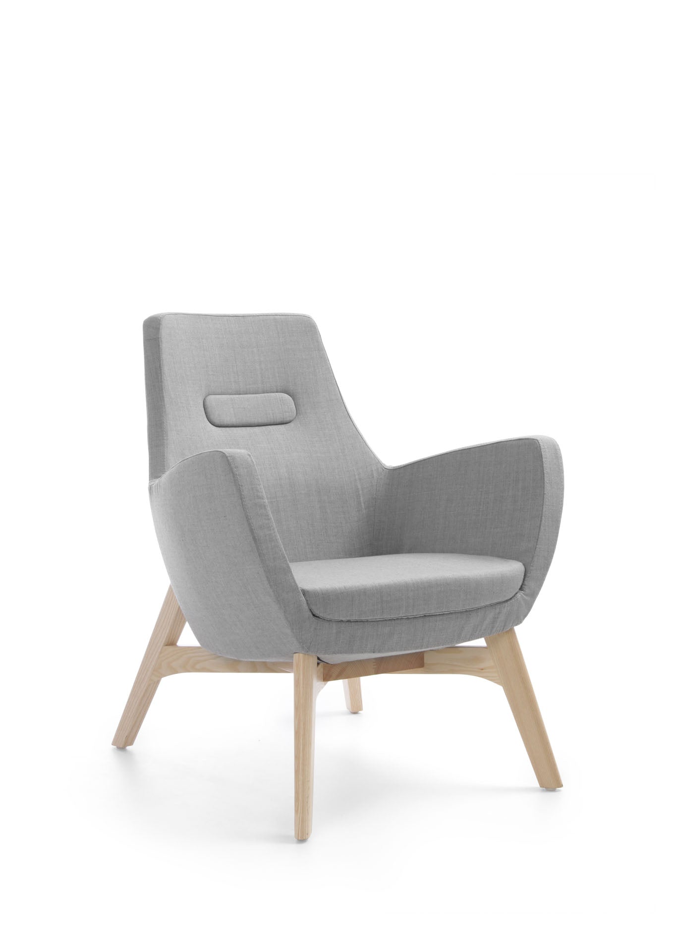 Poilsio krėslas UMM W702 WOOD, BEJOT:, konfigūruojamas