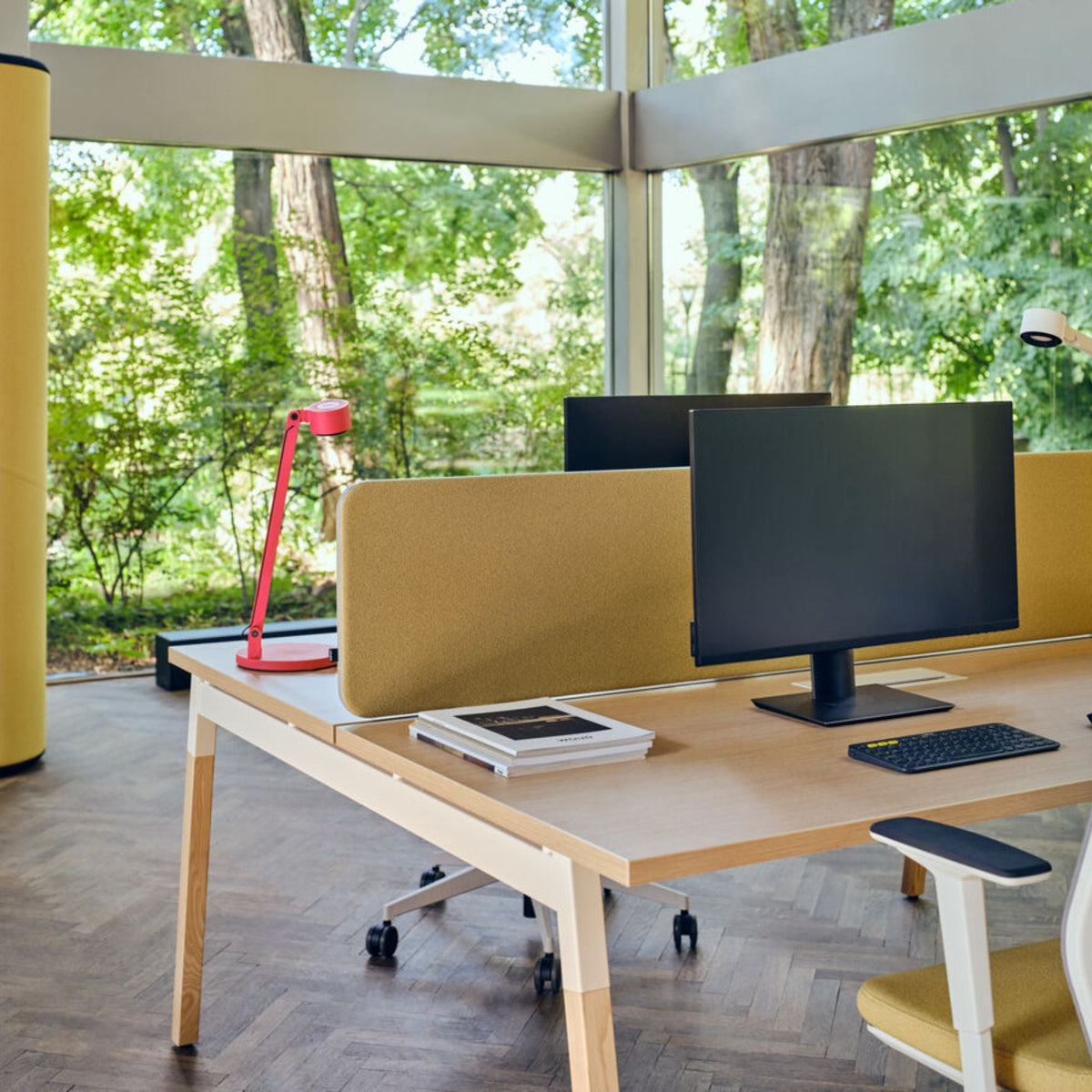 Biuro stalas OGI W BENCH 2, Mdd, konfigūruojamas