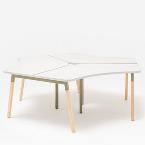Biuro stalas OGI W BENCH 3, konfigūruojamas