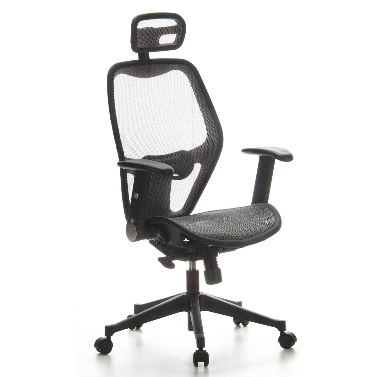 Biroja krēsls AIR-PORT Mesh – Pelēka
