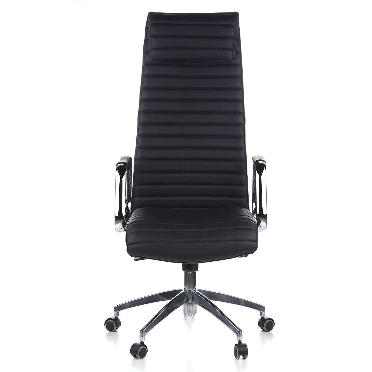 Biuro kėdė ASPERA Nappa Leather Luxus, juoda