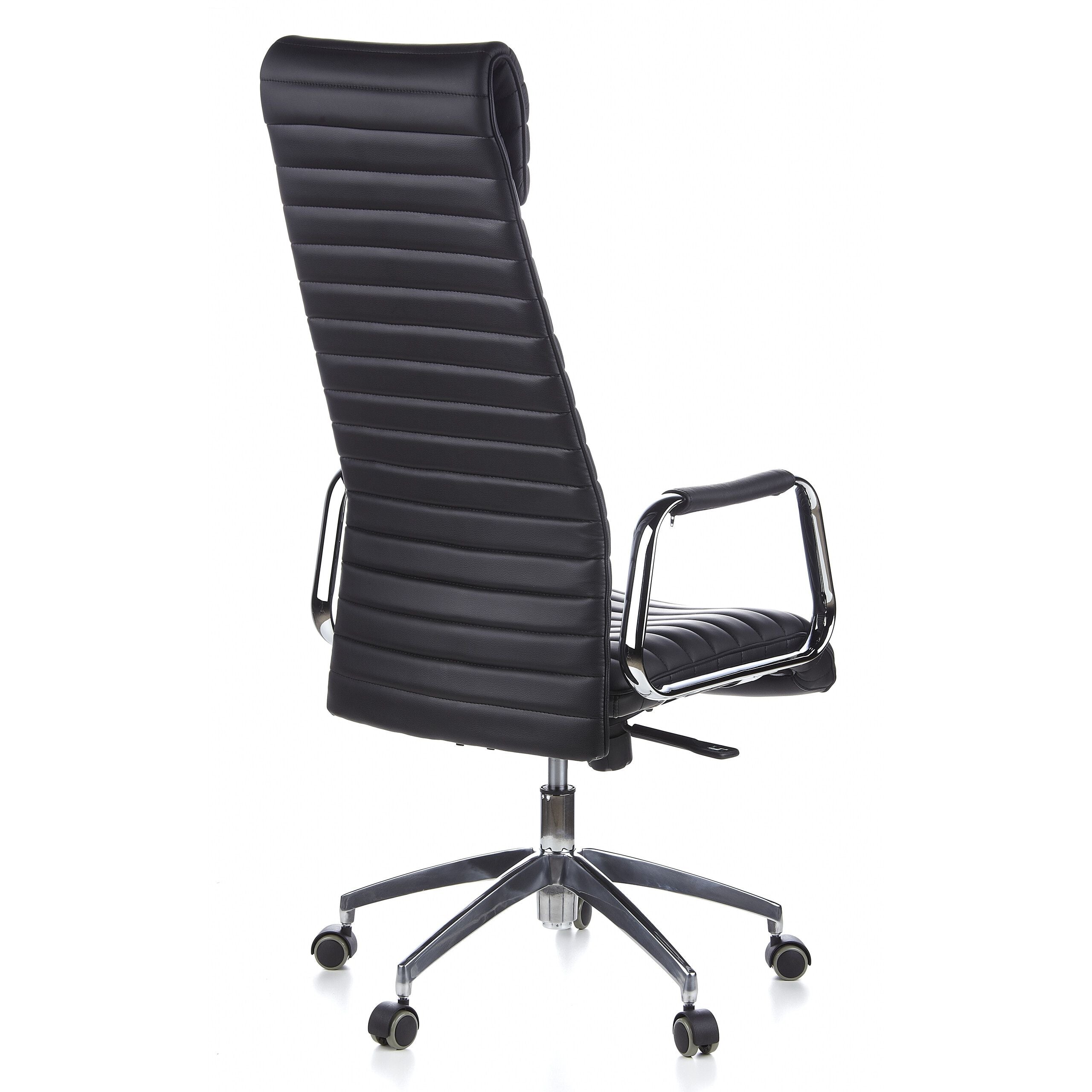 Biuro kėdė ASPERA Nappa Leather Luxus, juoda