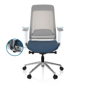 Biroja krēsls CHIARO T2 WHITE