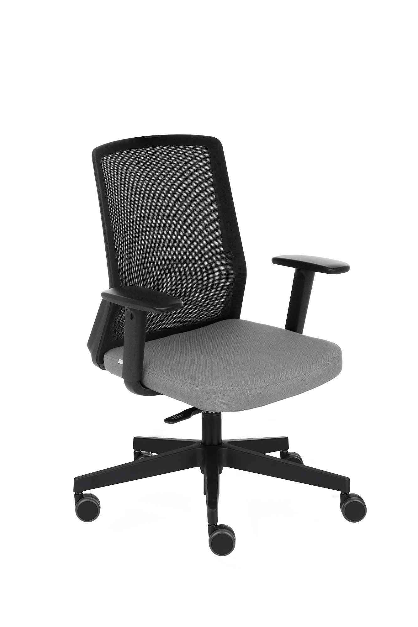 Biroja krēsls COCO Medley Black | WH | Chrome