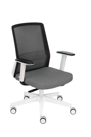 Biroja krēsls COCO Medley Black | WH | Chrome