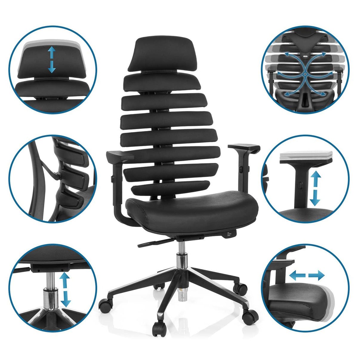 Biuro kėdė ERGO LINE II PRO Leather