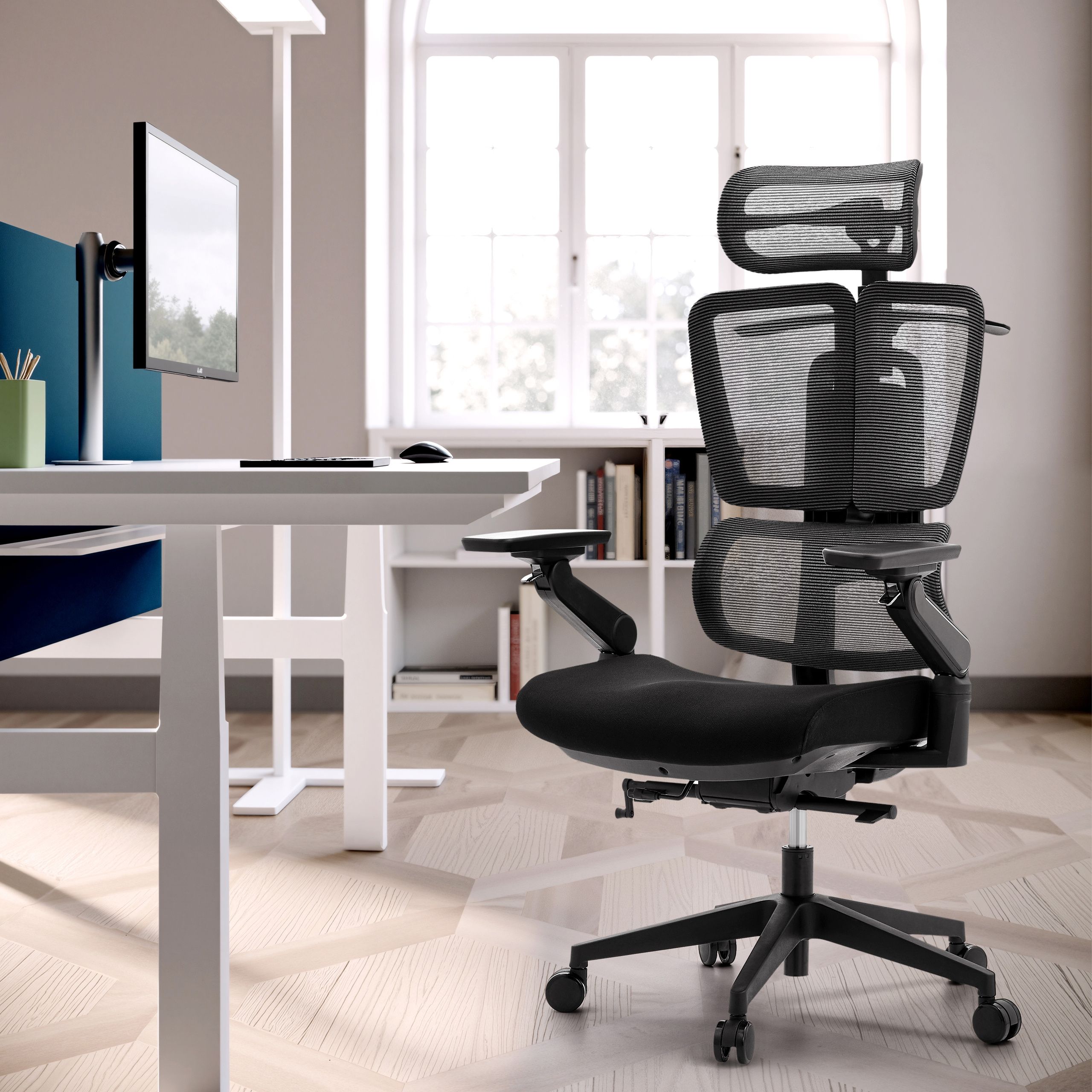 Biuro kėdė ERGOFLEX GEN3, juoda