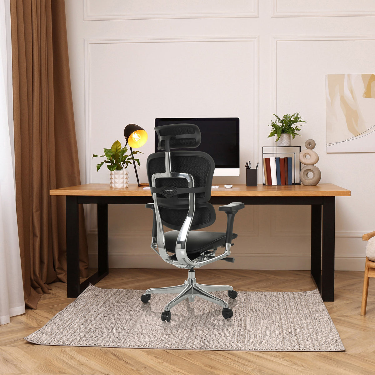 Biuro kėdė Ergohuman ELITE BLACK LEATHER