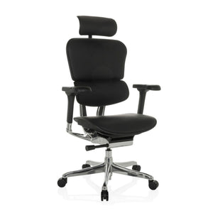 Biuro kėdė Ergohuman ELITE BLACK LEATHER