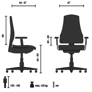Biroja krēsls HENFIELD G