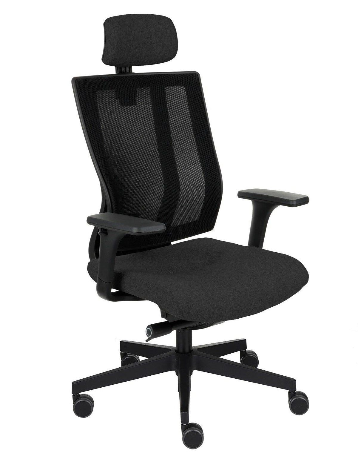 Biuro kėdė MaxPro BS HD Black Medley – juoda md01