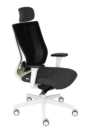 Biuro kėdė MaxPro WS HD White Strong – juoda