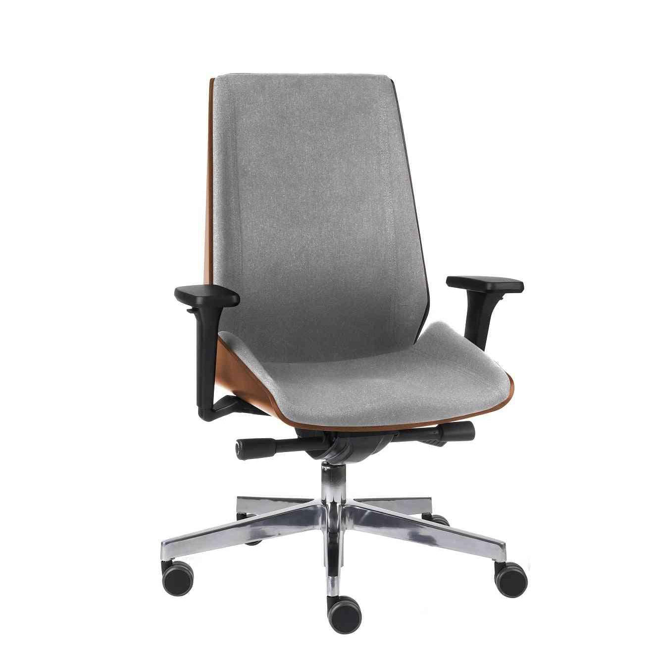 Biuro kėdė MoonWood Beech Hygge – pilka hg05