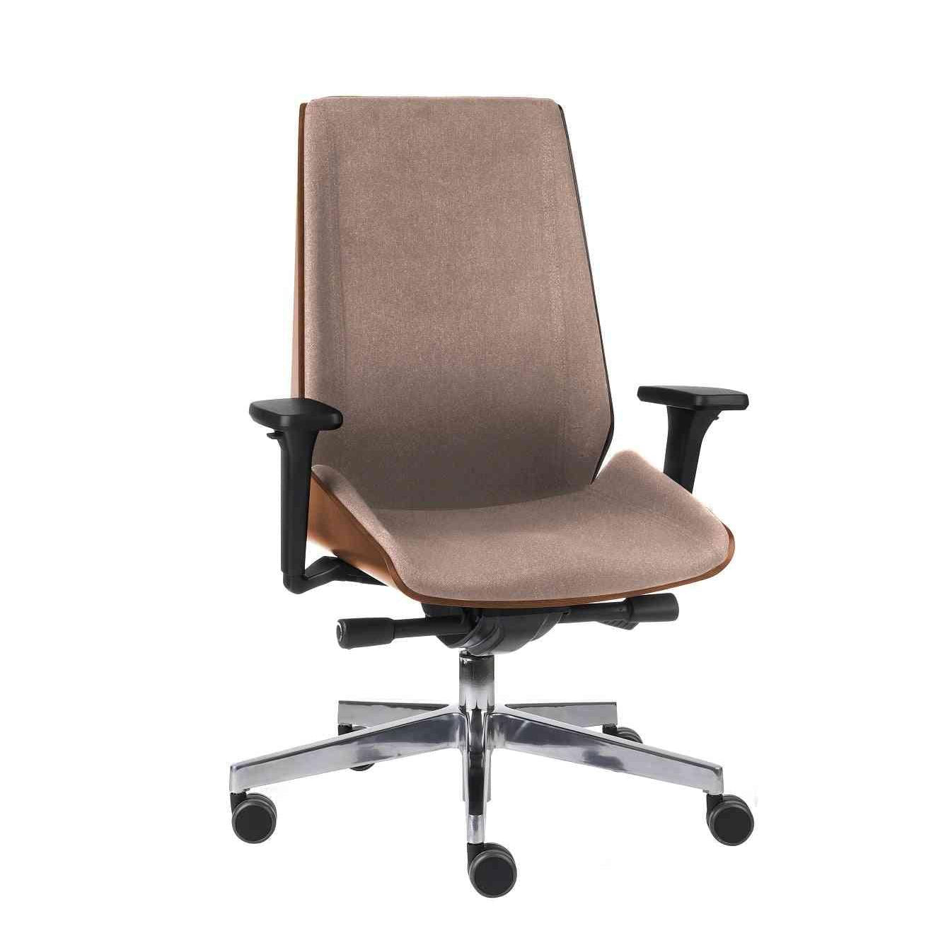 Biuro kėdė MoonWood Beech Hygge – smėlio spalvos hg06