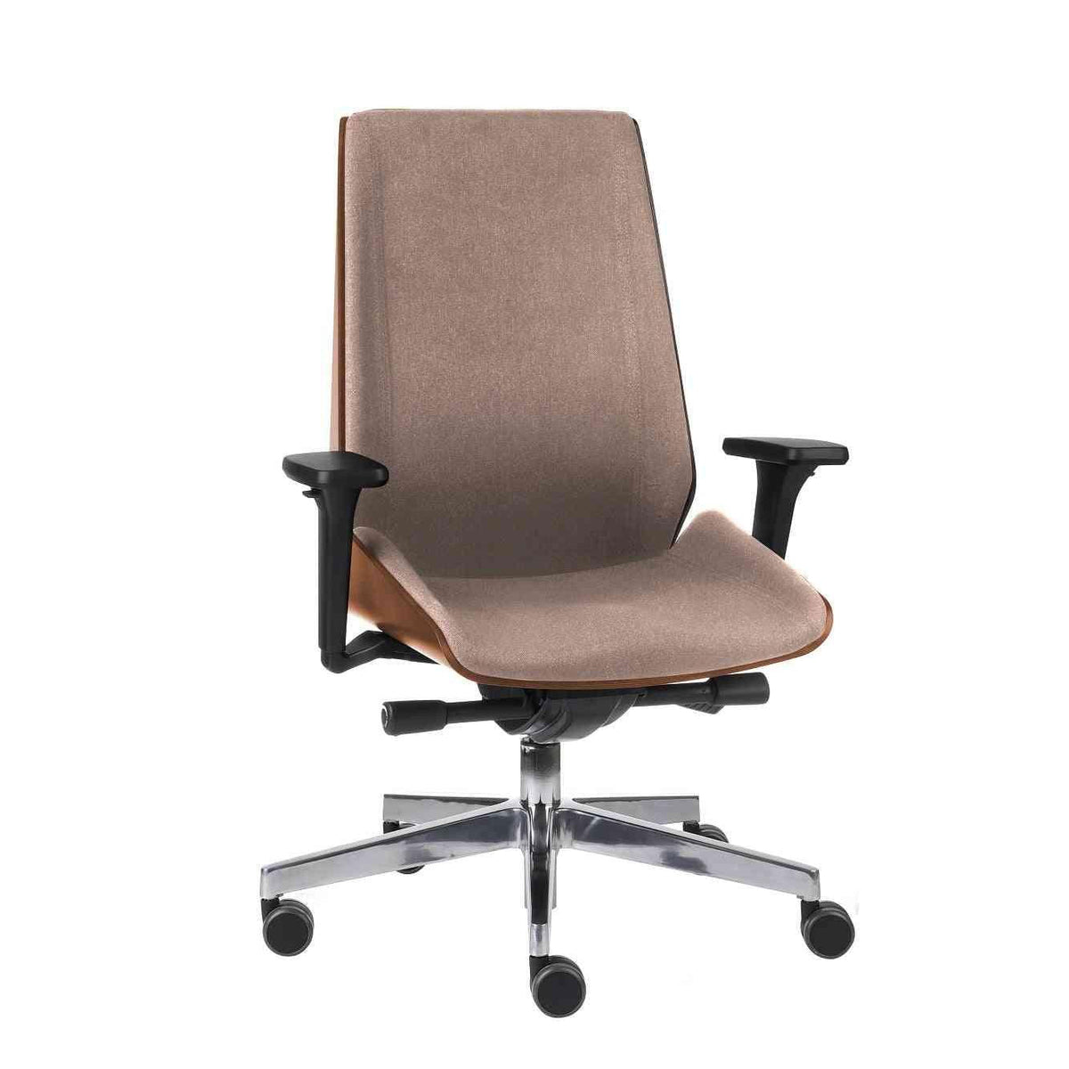 Biuro kėdė MoonWood Beech Hygge – smėlio spalvos hg06