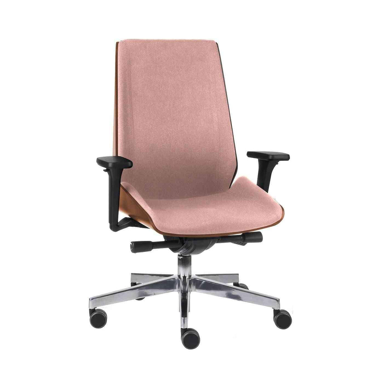 Biuro kėdė MoonWood Beech Hygge – rožinė hg12