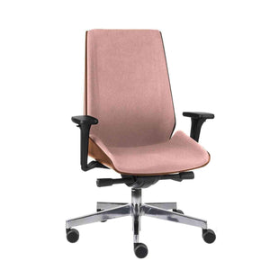 Biuro kėdė MoonWood Beech Hygge – rožinė hg12