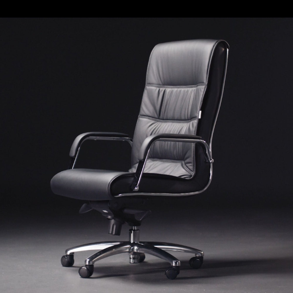 Biuro kėdė Nexus Chrome Leather