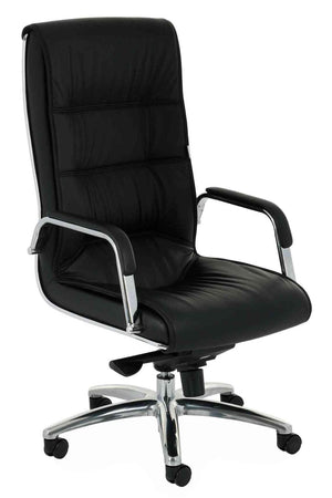 Biuro kėdė Nexus Chrome Leather