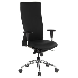 Biroja krēsls OFFICE-TEC – Melna