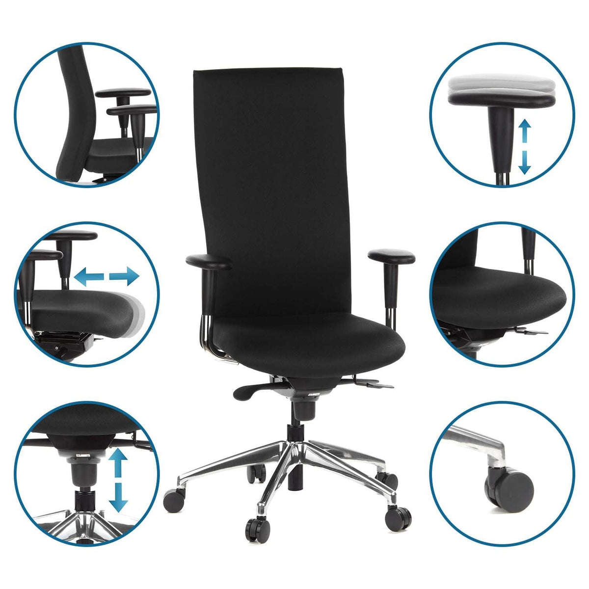 Biroja krēsls OFFICE-TEC