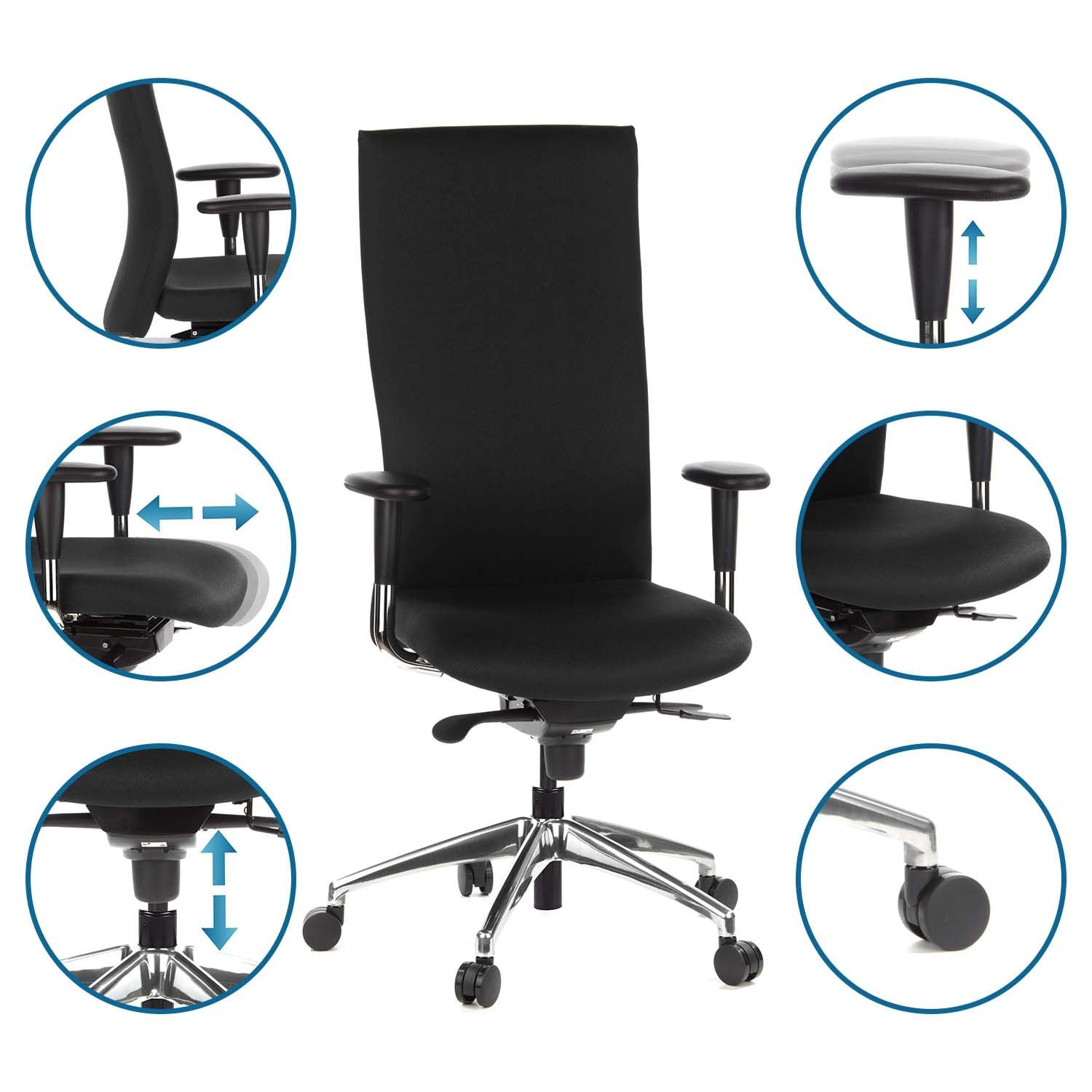 Biroja krēsls OFFICE-TEC