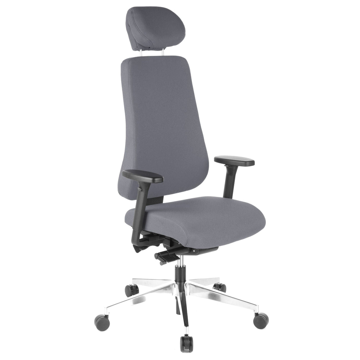 Biuro kėdė PRO-TEC 400 (iki 220 cm) – Pilka (VL05)