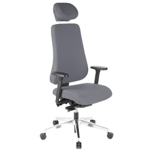 Biuro kėdė PRO-TEC 400 (iki 220 cm) – Pilka (VL05)