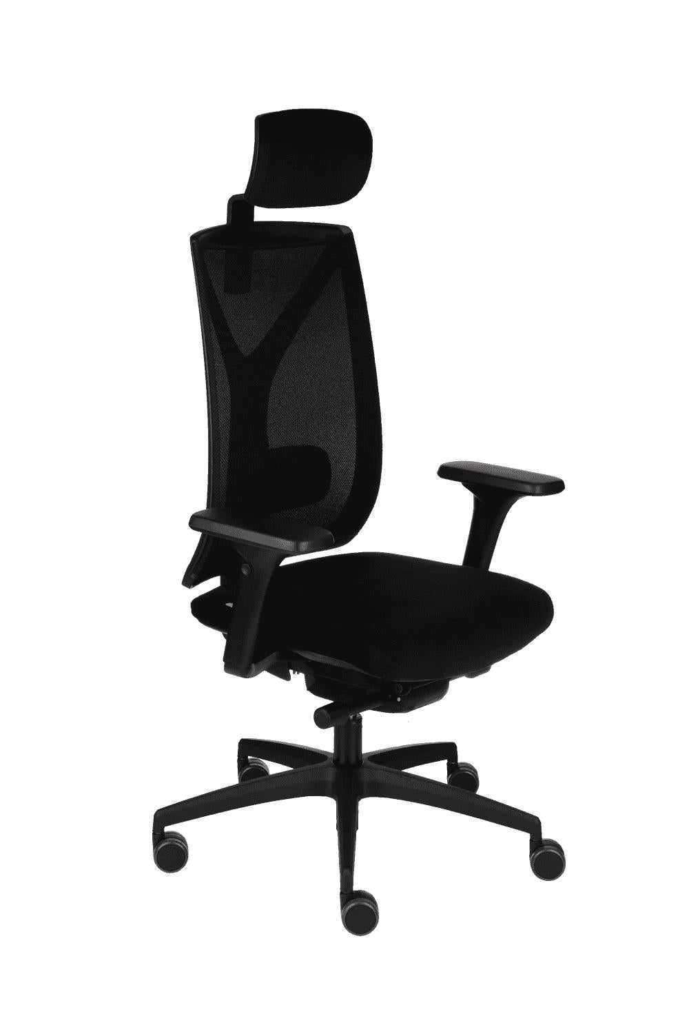 Biuro kėdė Valio BS HD Black Note – juoda n01