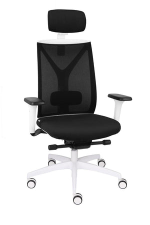 Biuro kėdė Valio WS HD White Magic Velvet – juoda mv01