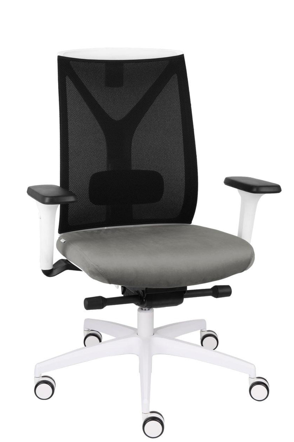 Biuro kėdė Valio WS White Magic Velvet – pilka mv05