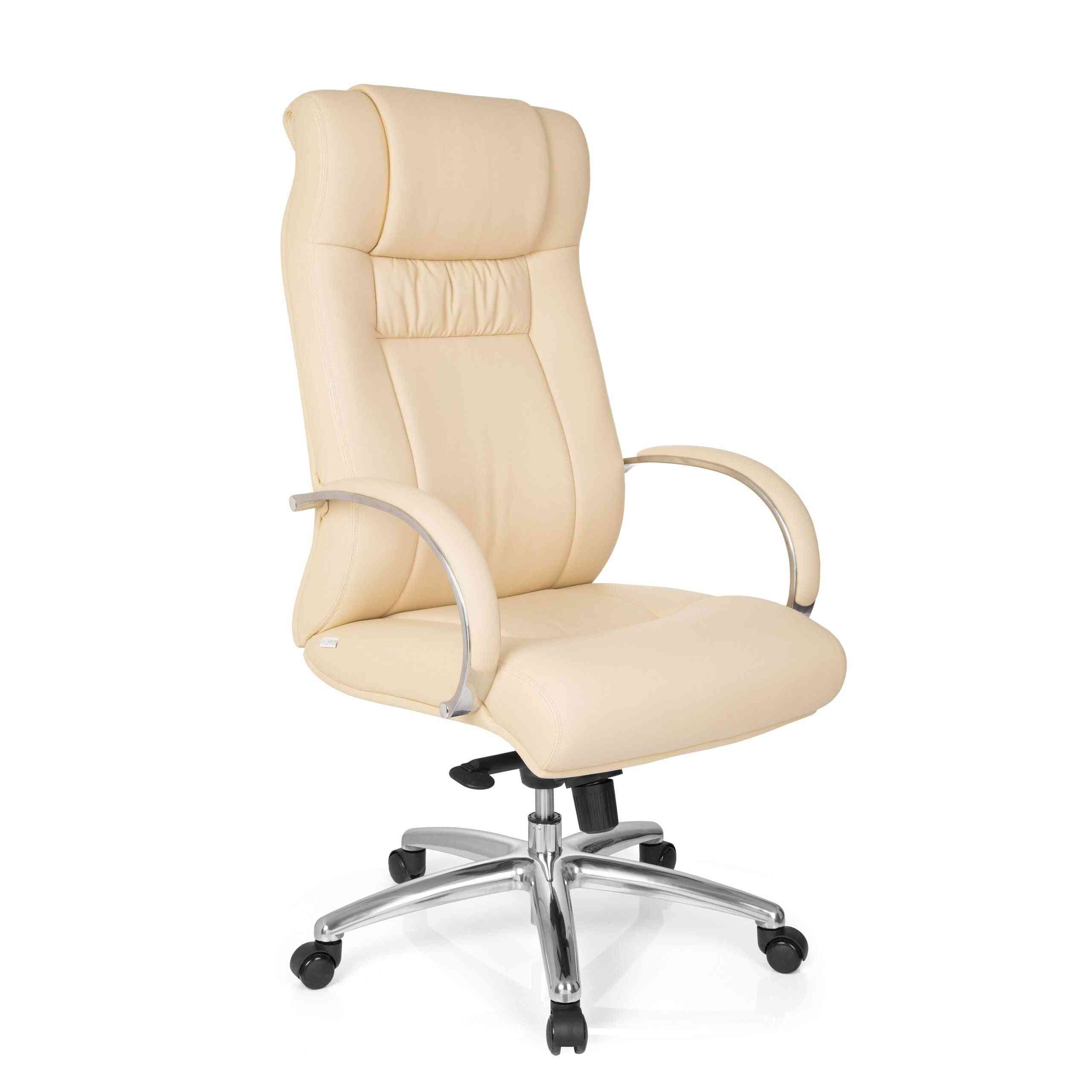 Biroja krēsls XXL G 600 (līdz 150 kg) – Bēša
