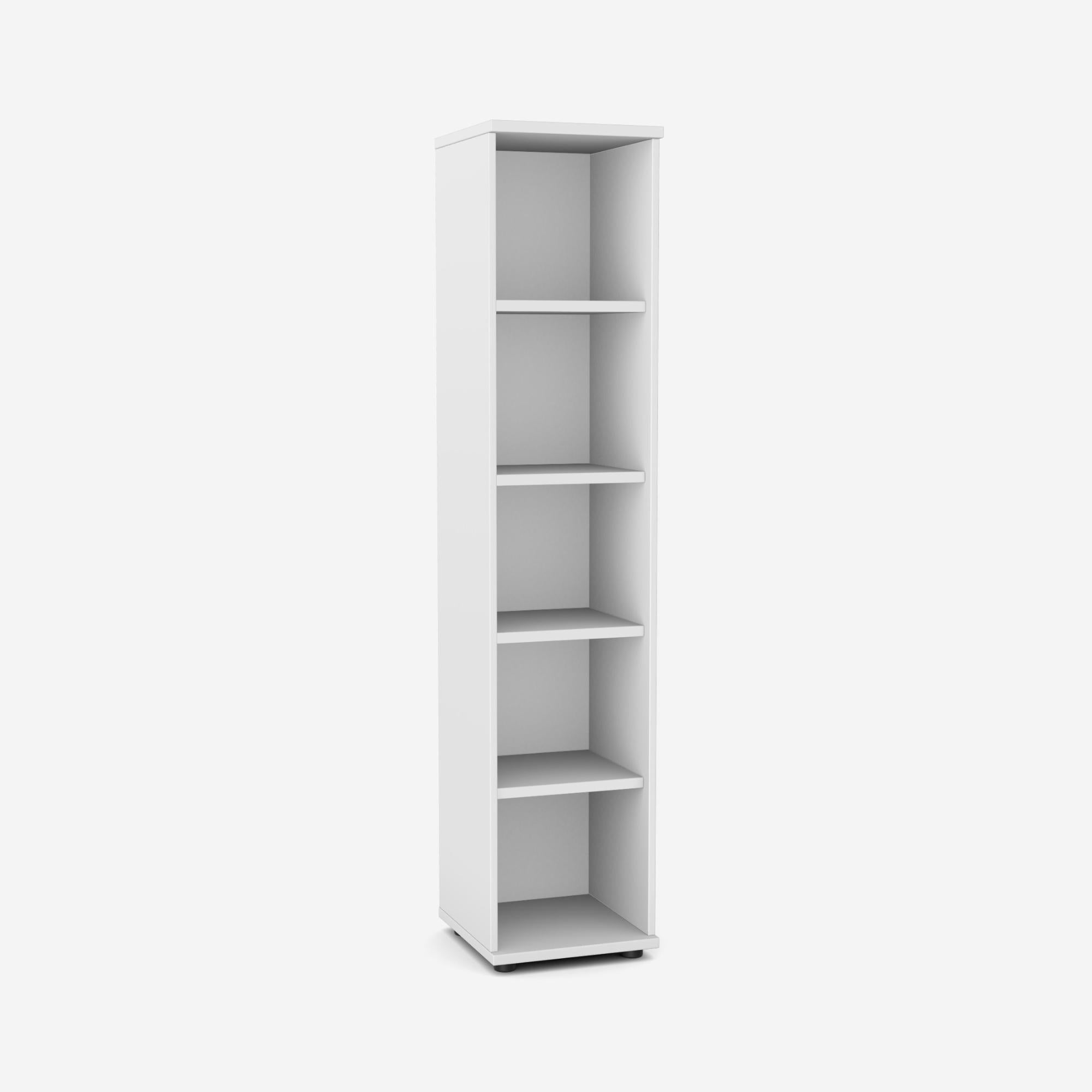 Biroja plaukts NUWO, 5 plaukti, 1890x400x420 mm, konfigurējams - Ergostock.lv