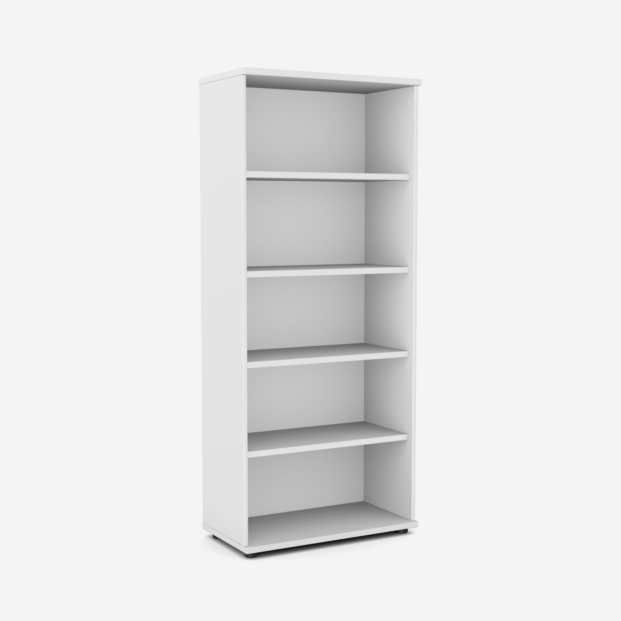 Biroja plaukts NUWO, 5 plaukti, 1890x800x420 mm, konfigurējams - Ergostock.lv