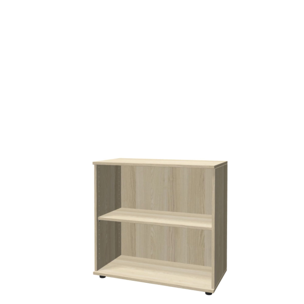 Biuro lentyna THEO, su 2 atviromis lentynomis, 745 x 800 x 375 mm – Nabucco