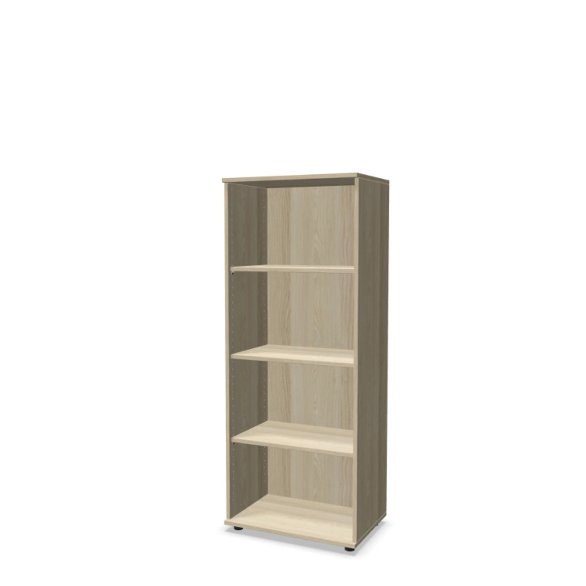 Biuro lentyna THEO, su 4 atviromis lentynomis, 1450 x 600 x 375 mm – Nabucco