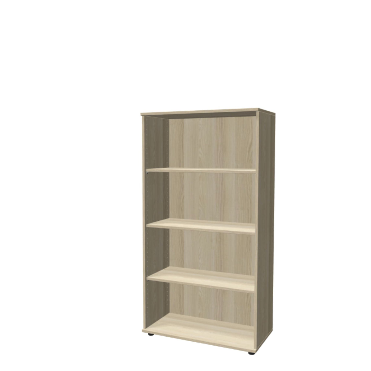 Biuro lentyna THEO, su 4 atviromis lentynomis, 1450 x 800 x 375 mm – Nabucco