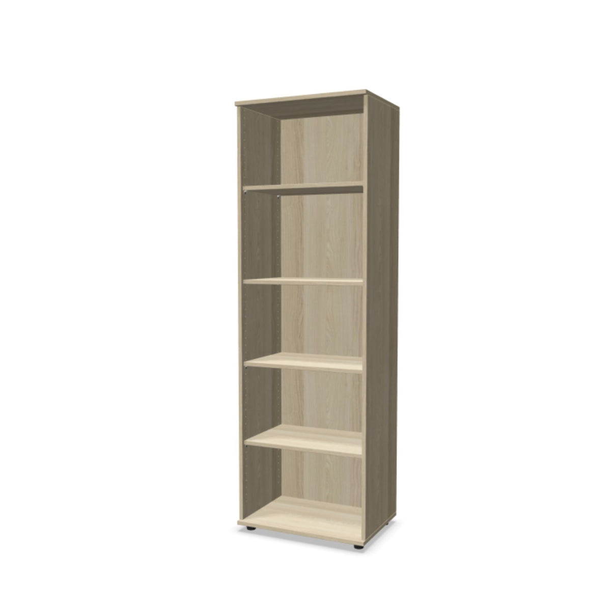 Biuro lentyna THEO su 5 atviromis lentynomis, 1800 x 600 x 375 mm – Nabucco