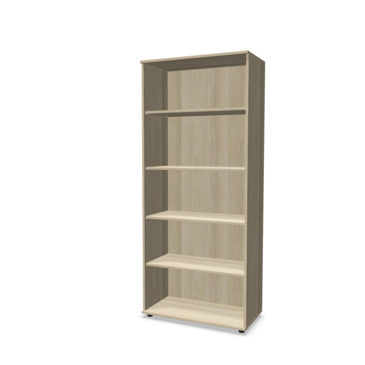 Biuro lentyna THEO, su 5 atviromis lentynomis, 1800 x 800 x 375 mm – Nabucco