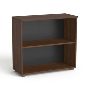 Biuro spinta Flexx, su 2 lentynomis, 742 x 800 x 355 mm – riešutmedžio