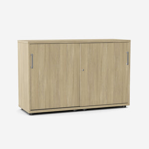 Biuro spinta NUWO su stumdomomis durimis, 2 lentynos, 780x1200x420 mm, konfigūruojama