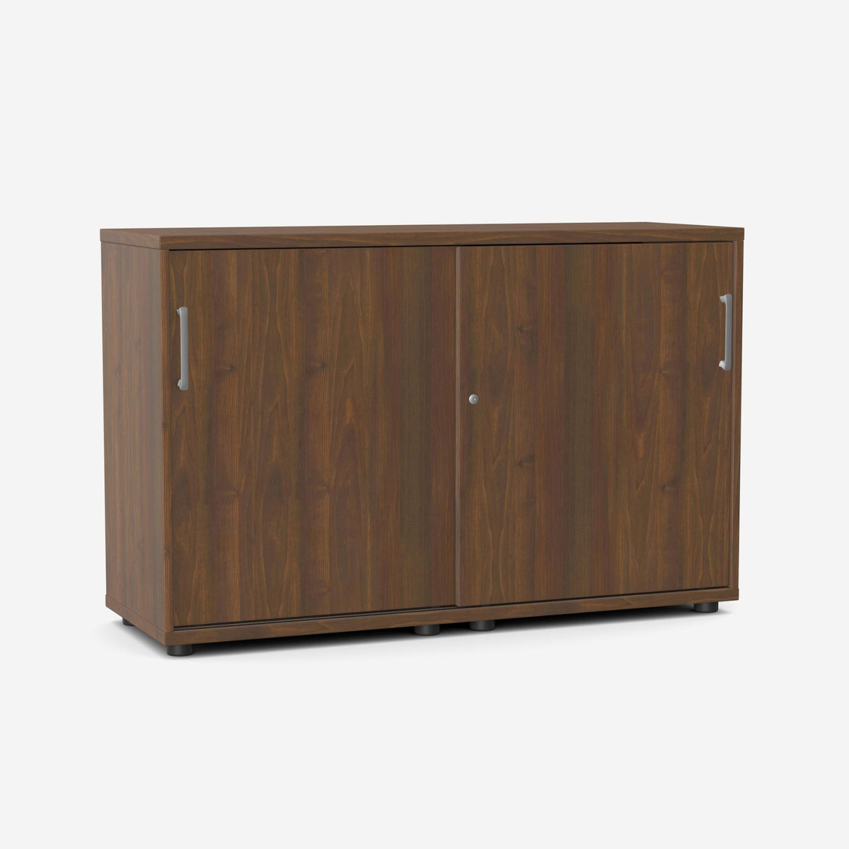 Biuro spinta NUWO su stumdomomis durimis, 2 lentynos, 780x1200x420 mm, konfigūruojama