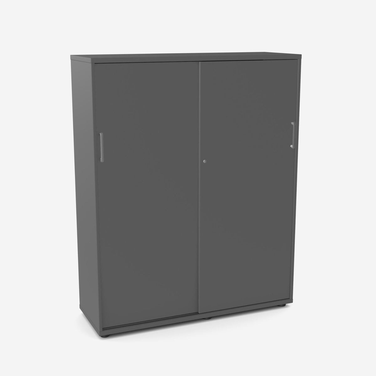 Biuro spinta NUWO su stumdomomis durimis, 4 lentynos, 1500x1200x420 mm, konfigūruojama